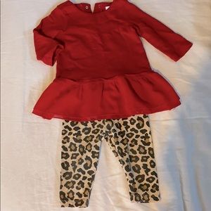 Baby girl matching set